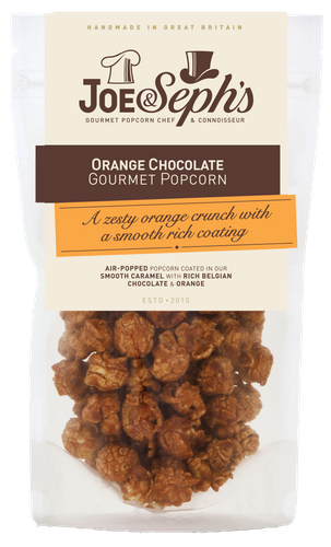 Orange Chocolate Popcorn